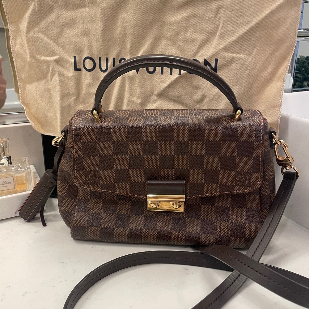 Louis Vuitton Croisette Damier Ebene Brown